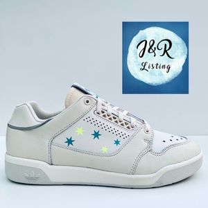 adidas white lace shoes